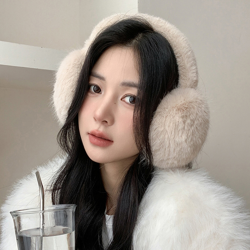 Earmuffs Foldable - Capa de ouvido de pelúcia macia,