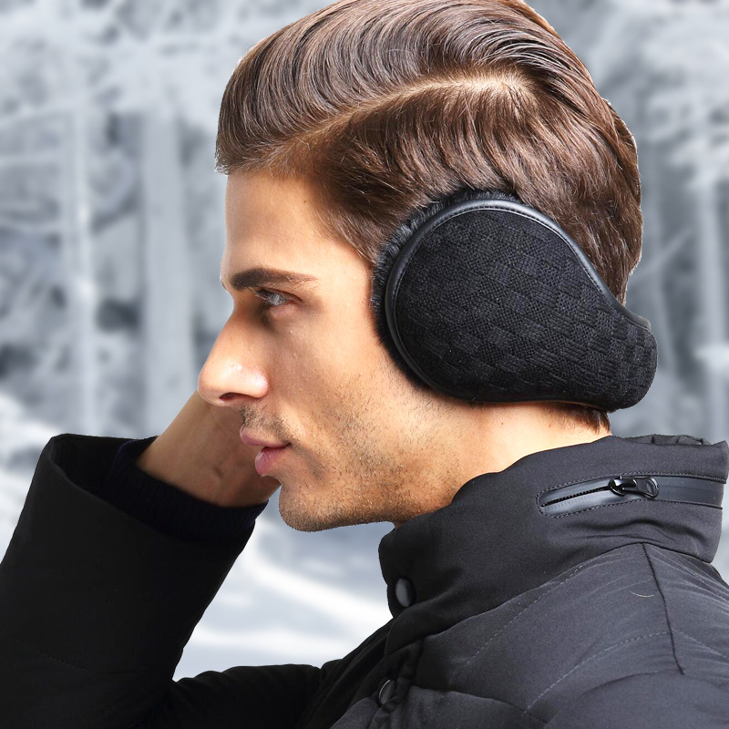 Earmuffs Foldable - Protetores de orelha de inverno masculinos,