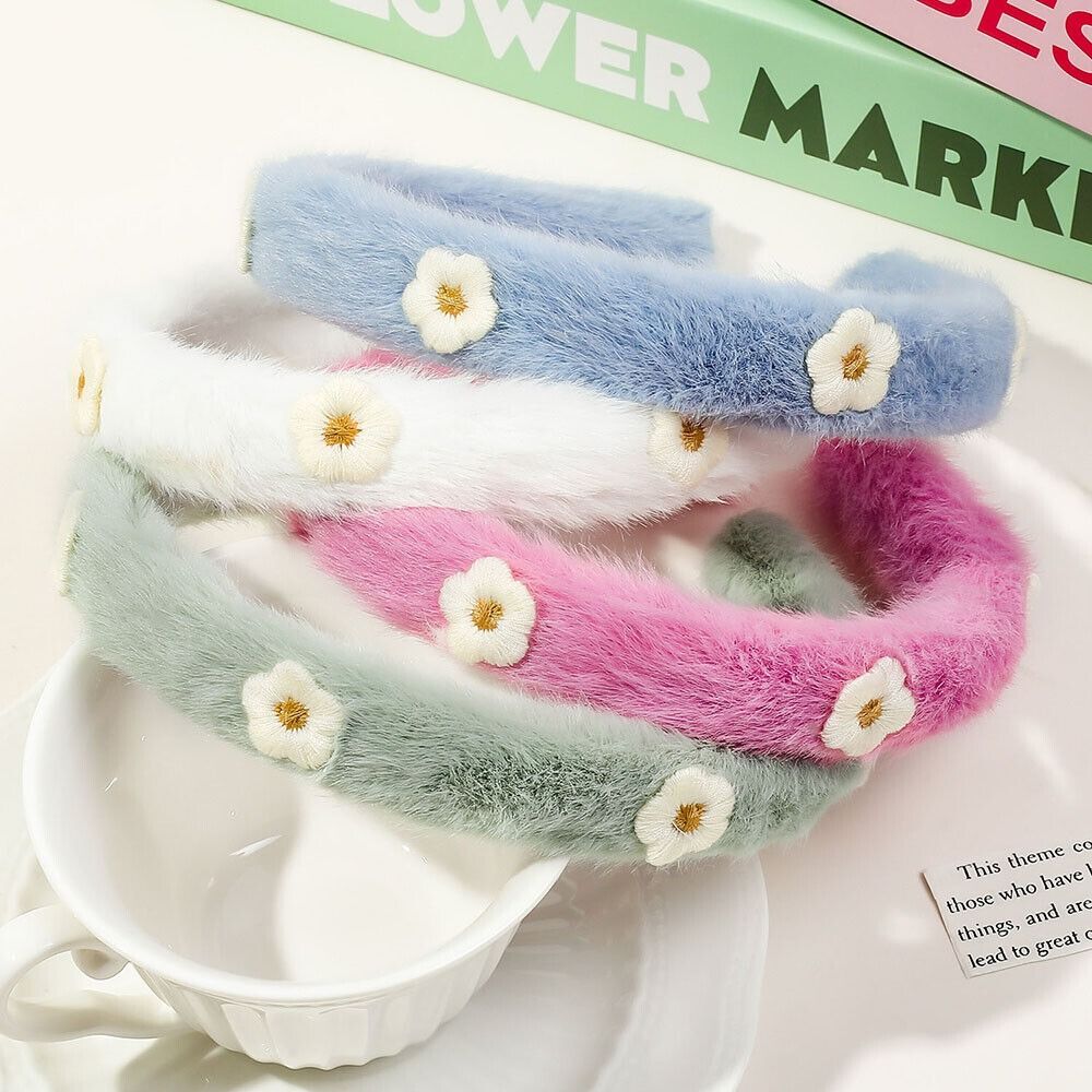 Pelúcia Faux FurHead Hoop, Sof - Winter Headband Fleece avaliação e preço