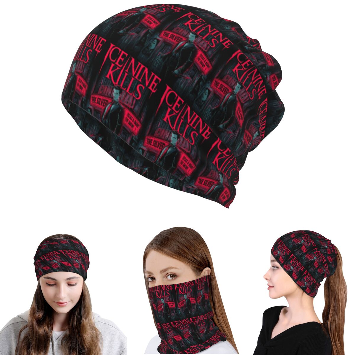 Ice Nine Kills The Silver Scre - Knit Beanie Hat Warm avaliação e preço